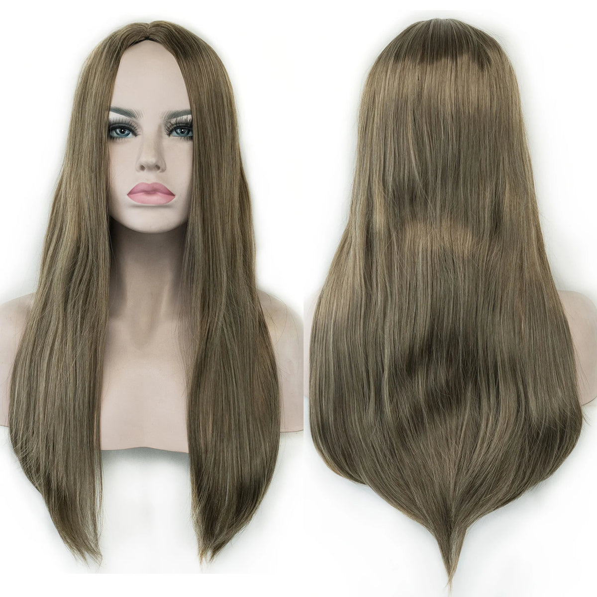 Heat Resistant Synthetic Long Wavy Wig for Daily Wear and Cosplay