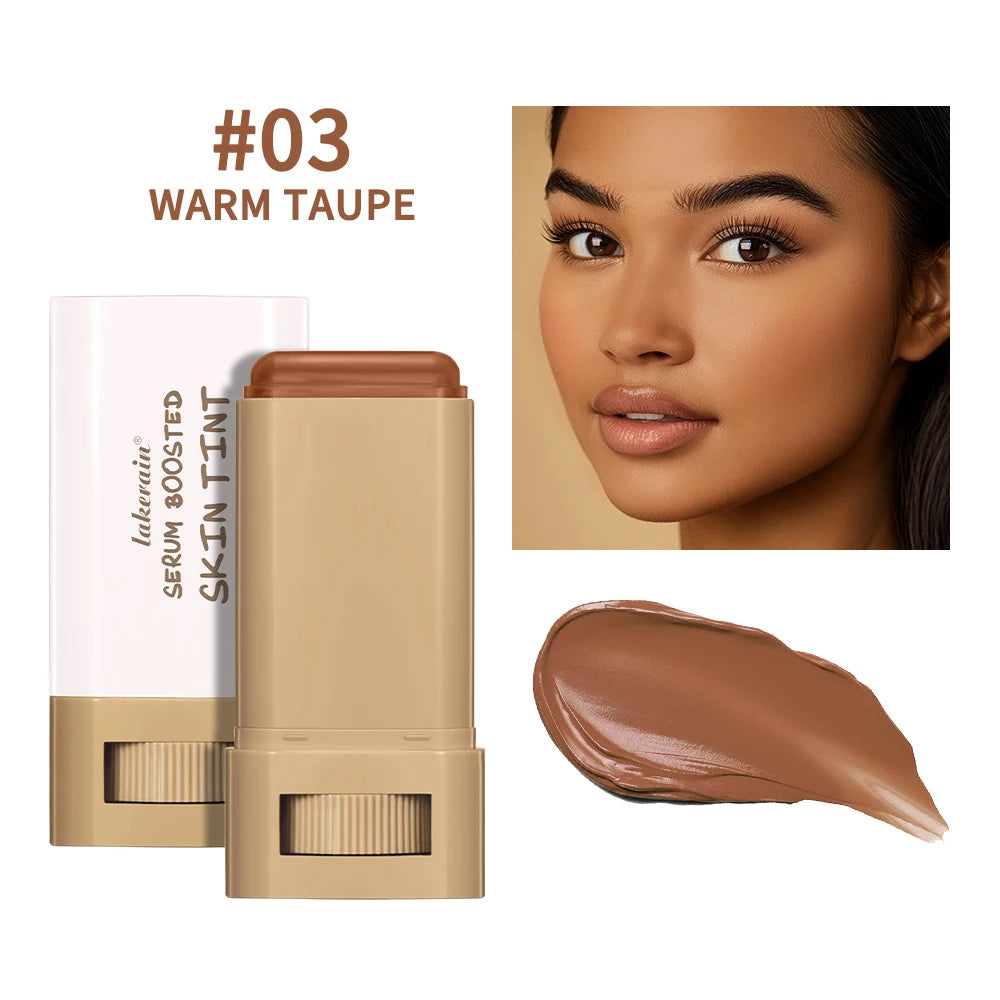 Serum-Boosted Skin Tint Foundation Stick for Radiant Hydrating Coverage - 35