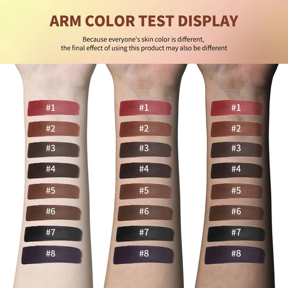 8-Color Cream Blush and Contouring Makeup Palette for Flawless Skin