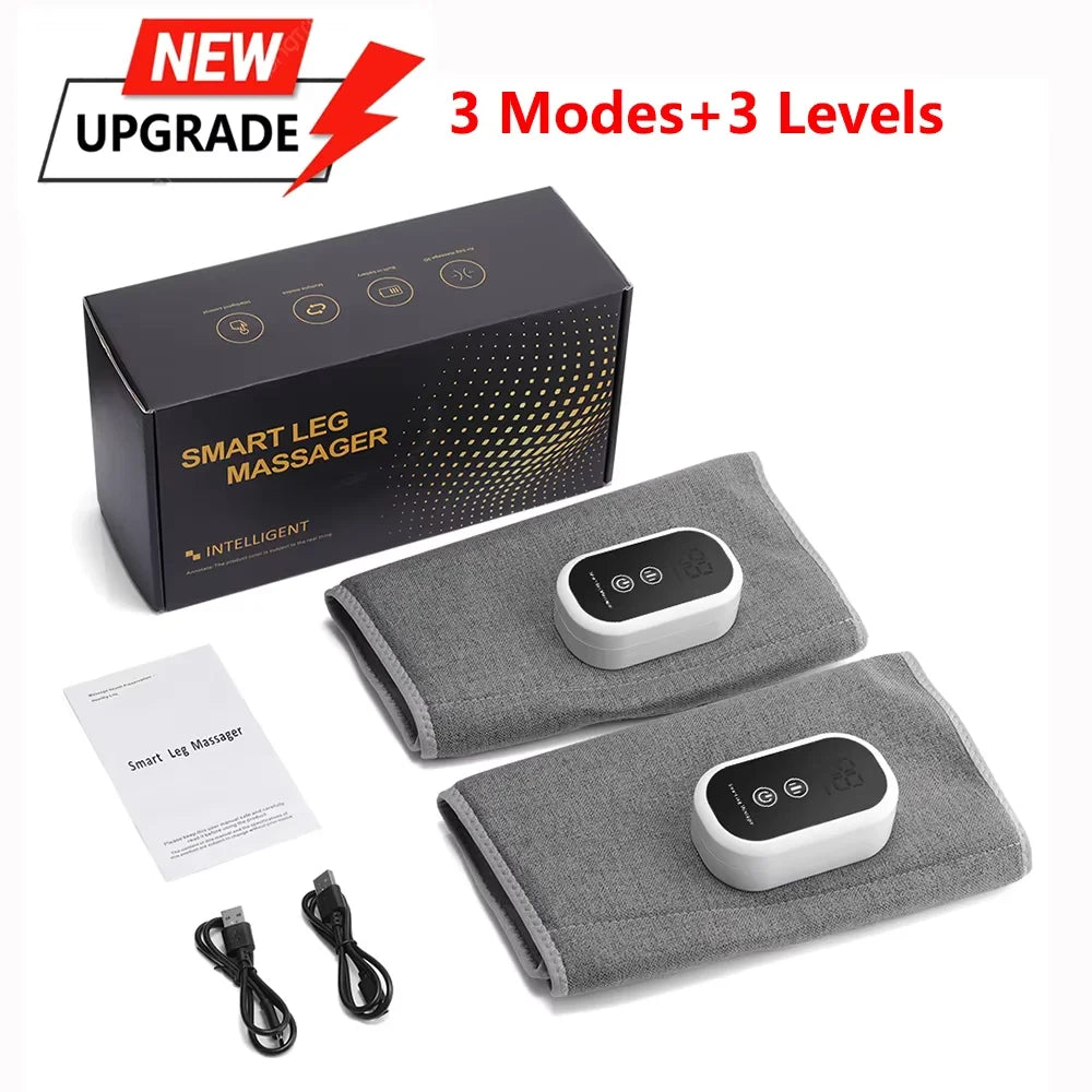 Wireless Air Compression Leg Massager for Circulation and Muscle Relief - 26