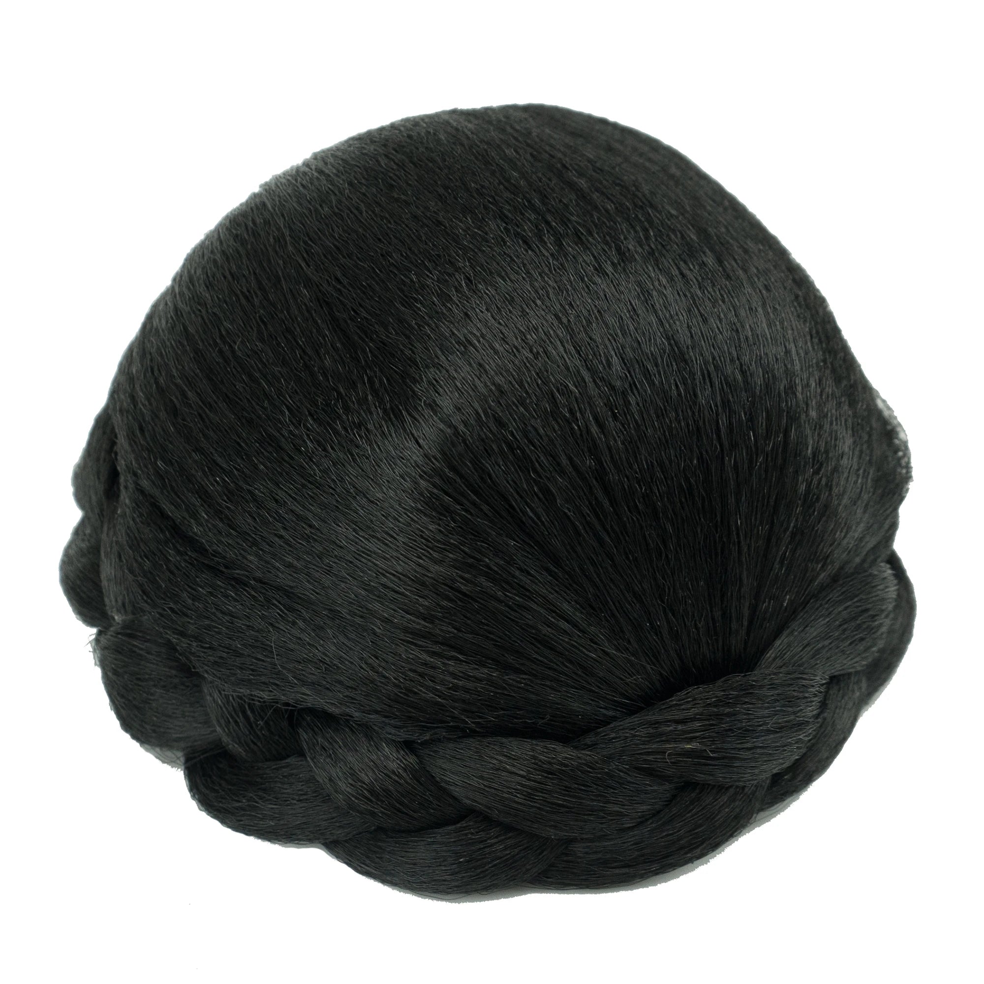 Braided Chignon Hair Bun Extension for Elegant Updo Hairstyles - 18