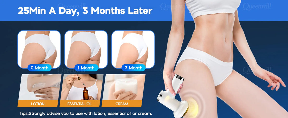 Portable Body Shaping and Deep Tissue Massage Gun for Fitness Recovery