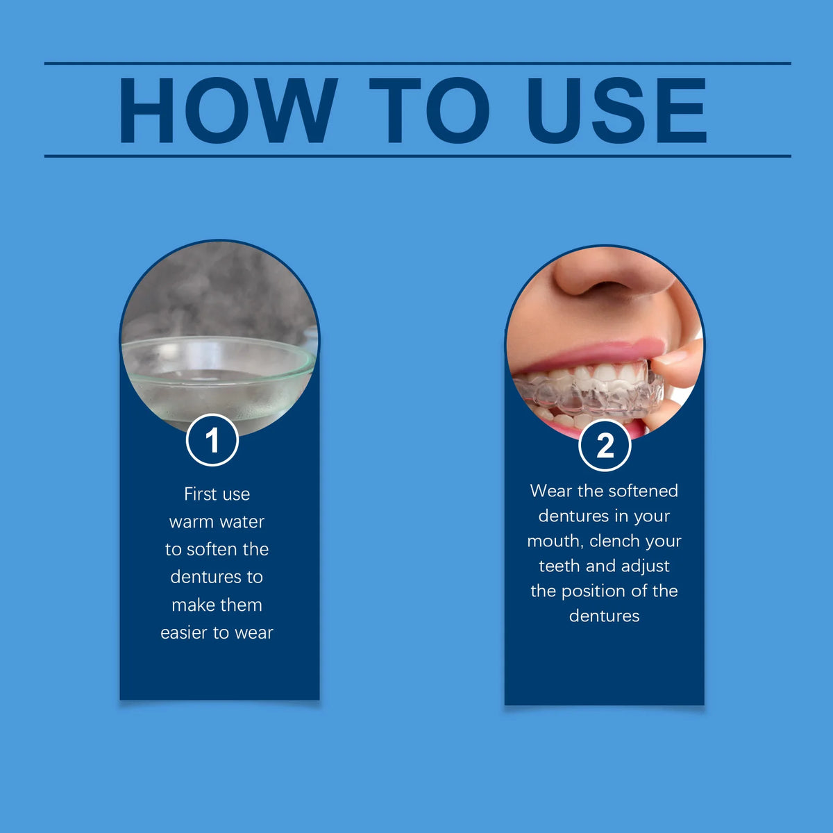 Adjustable Snap-On Silicone Dentures for Instant Smile Repair