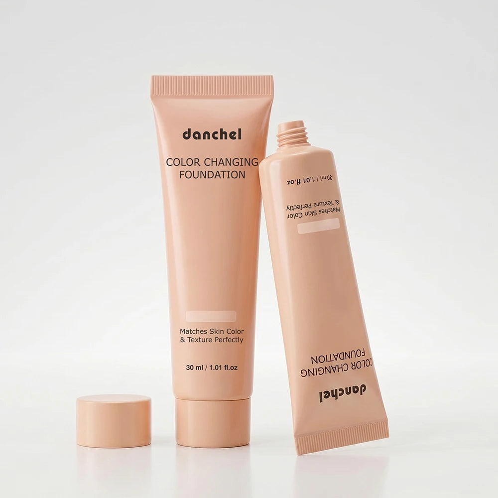 Color-Changing Liquid Foundation for Flawless Even Skin Tone Coverage