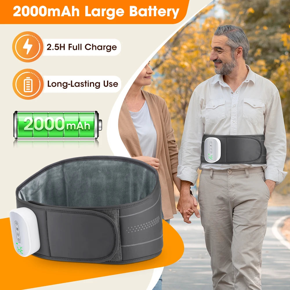 Cordless Heated Back Massage Belt with Air Compression - 11