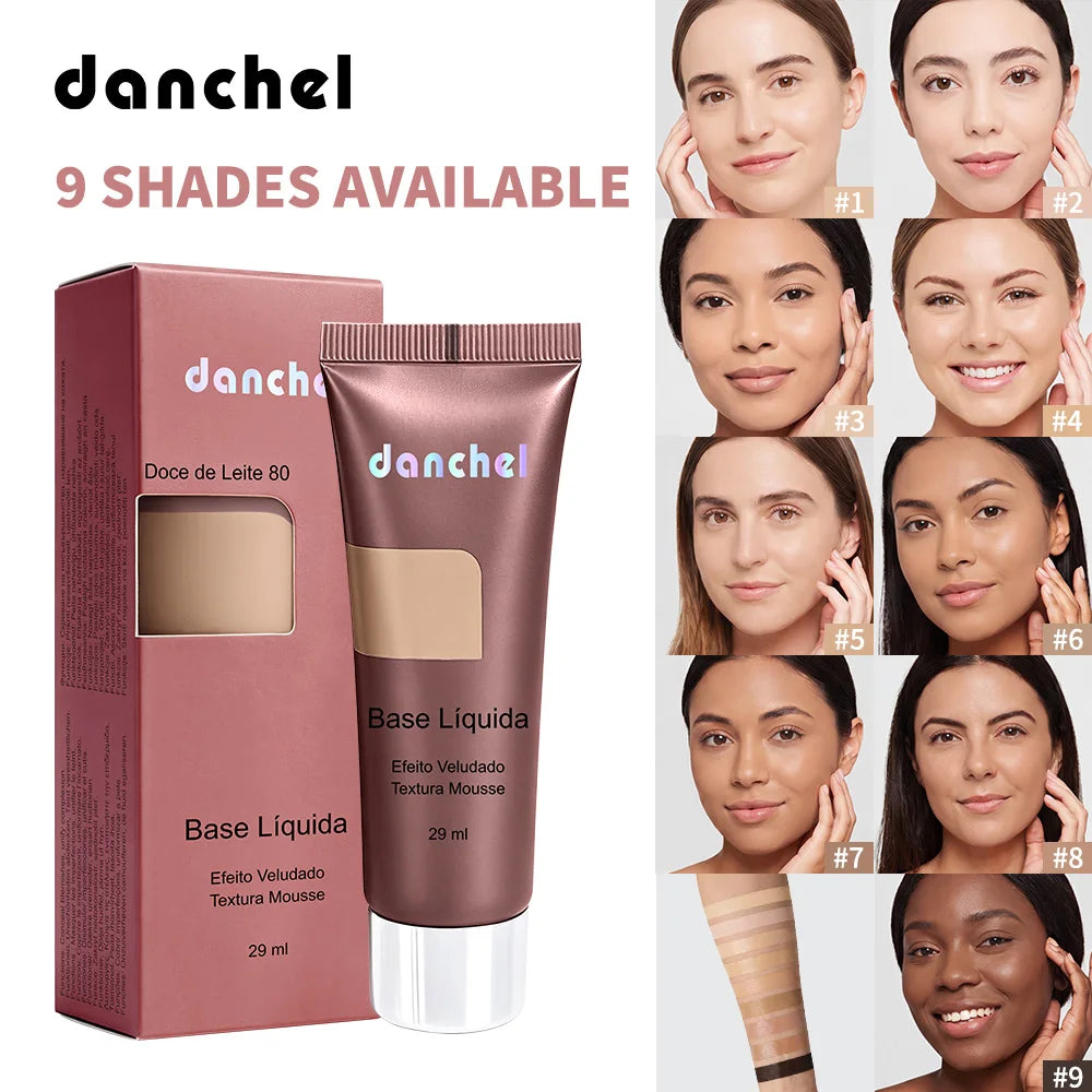 Velvet Matte Liquid Foundation for Flawless Long Lasting Daily Coverage