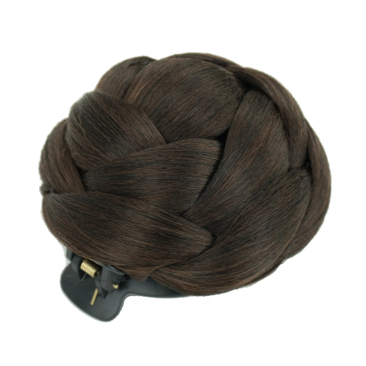 Braided Claw Clip Hair Bun Updo Extension for Instant Volume
