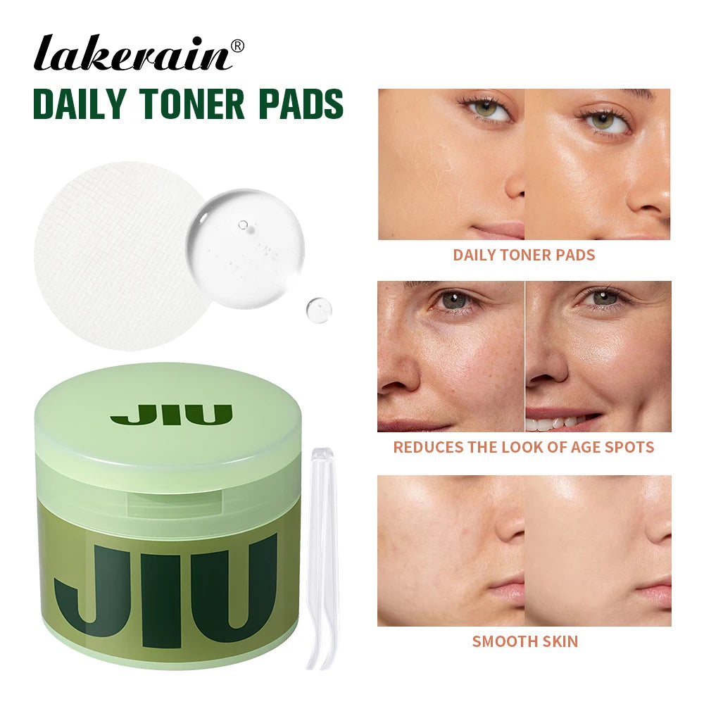 Brightening and Moisturizing Toning Face Pads for Radiant Skin