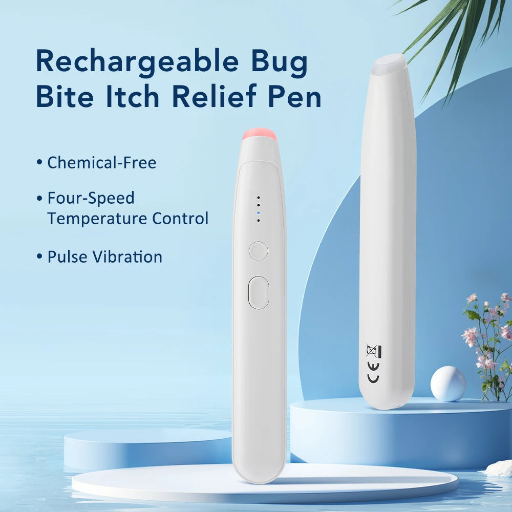 Portable Electric Insect Bite Itch Relief Pen for Adults and Children