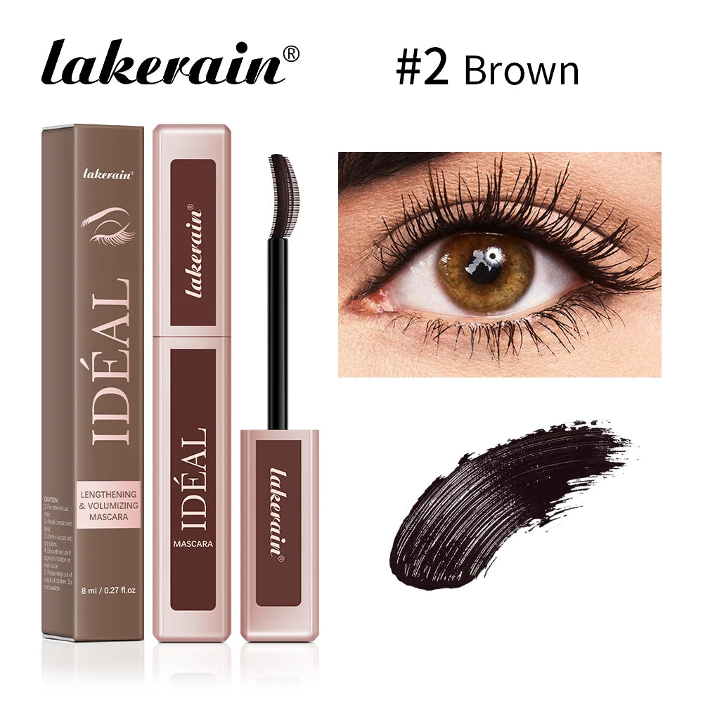 Waterproof Lengthening and Volumizing Mascara for Long Lasting Defined Lashes