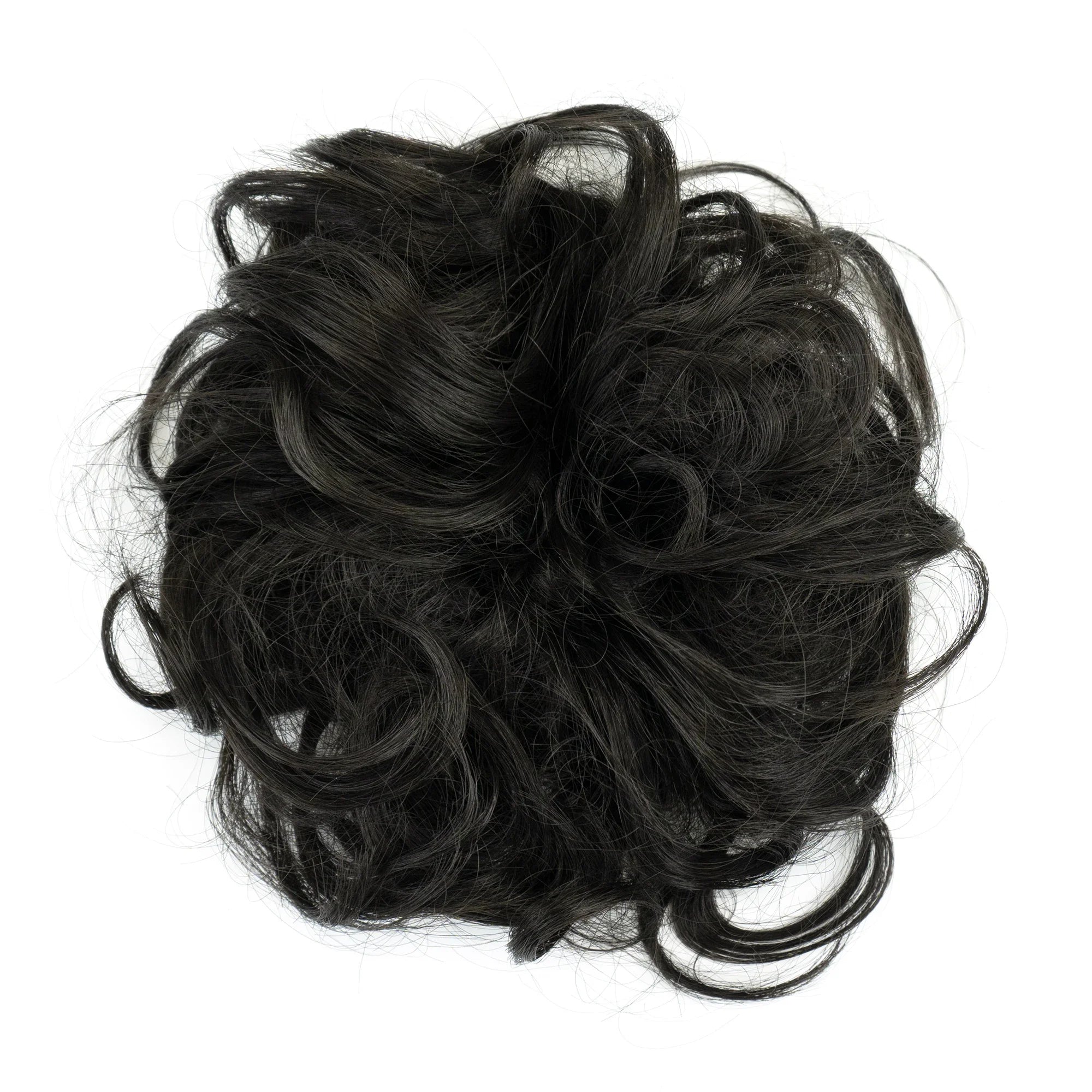 Messy Curly Hair Bun Extension for Instant Volume and Elegant Styles - 12