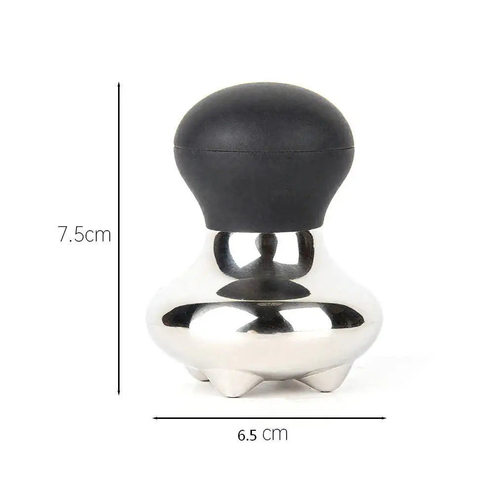 Stainless Steel Mushroom Gua Sha Massage Tool for Face and Body