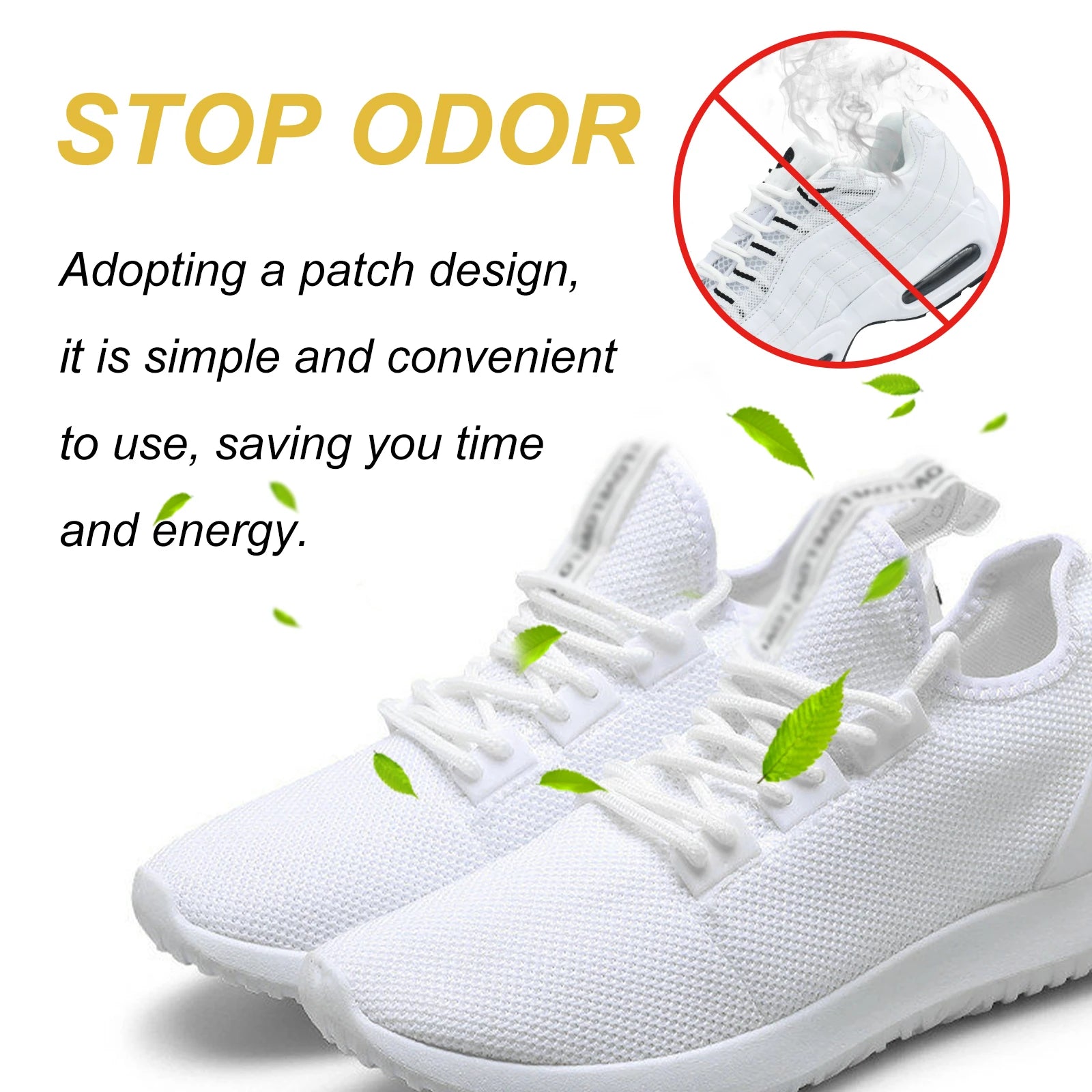 Deodorant Shoe Odor Removal Patches for Daily Freshness - 9