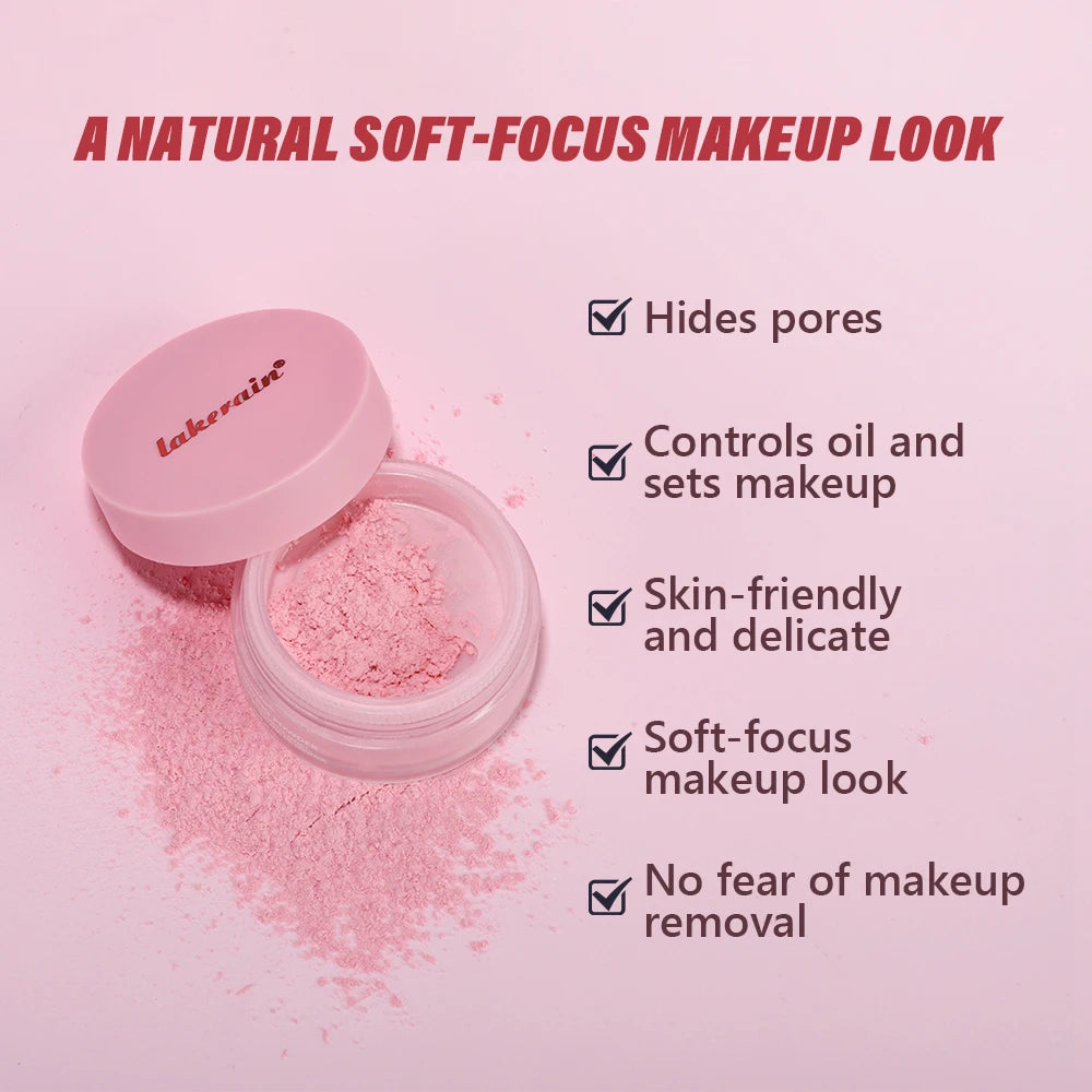Matte Oil-Control Loose Setting Powder for Flawless Long-Lasting Makeup