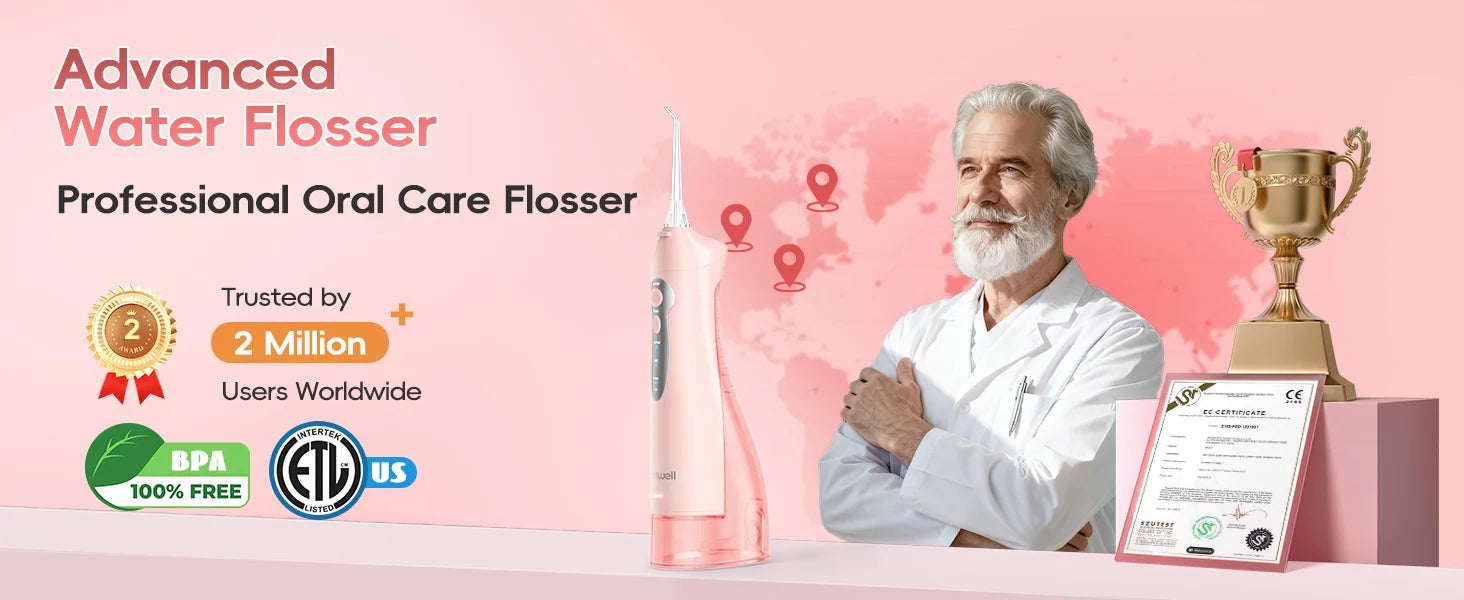 Portable Electric Water Flosser for Deep Teeth and Gum Cleaning - 7