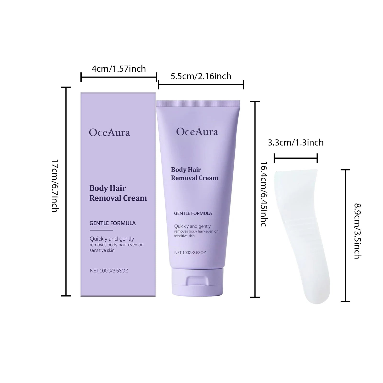 Painless Gentle Hair Removal Cream for Full Body and Sensitive Skin - 6
