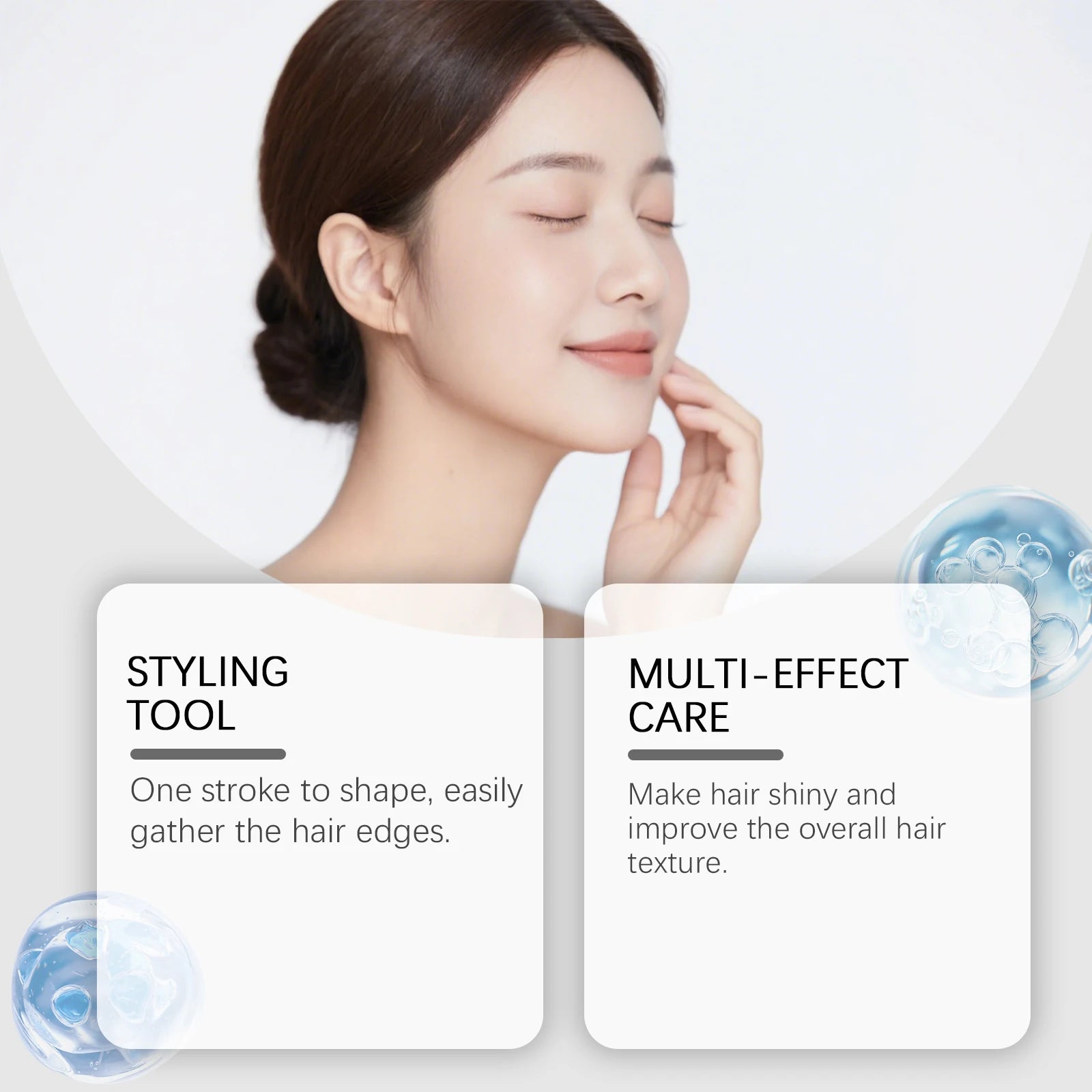 Anti-Frizz Hair Finishing Stick for Sleek Flyaway and Edge Control - 10