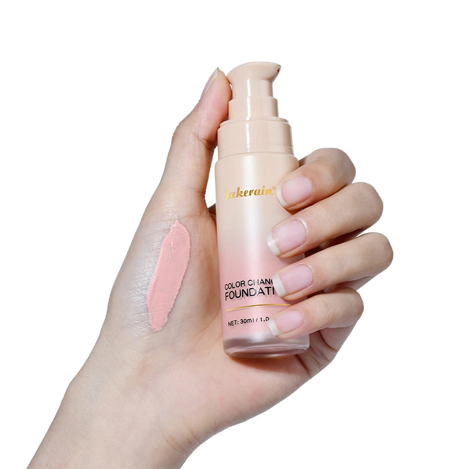 Color-Changing Liquid Foundation for Flawless Radiant Skin Coverage - 20