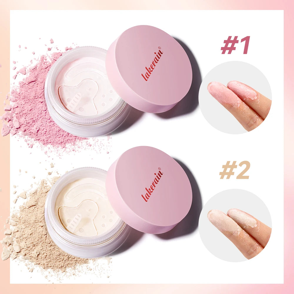 Long-Lasting Matte Loose Setting Powder for Oil Control and Pore Blur