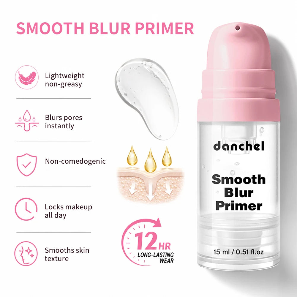Smoothing Primer and Hydrating Liquid Foundation Makeup Set - 2