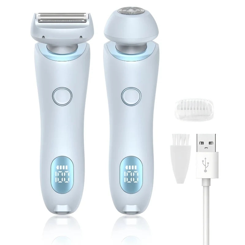 Electric Shaver for Women Painless Hair Remover for Body and Face