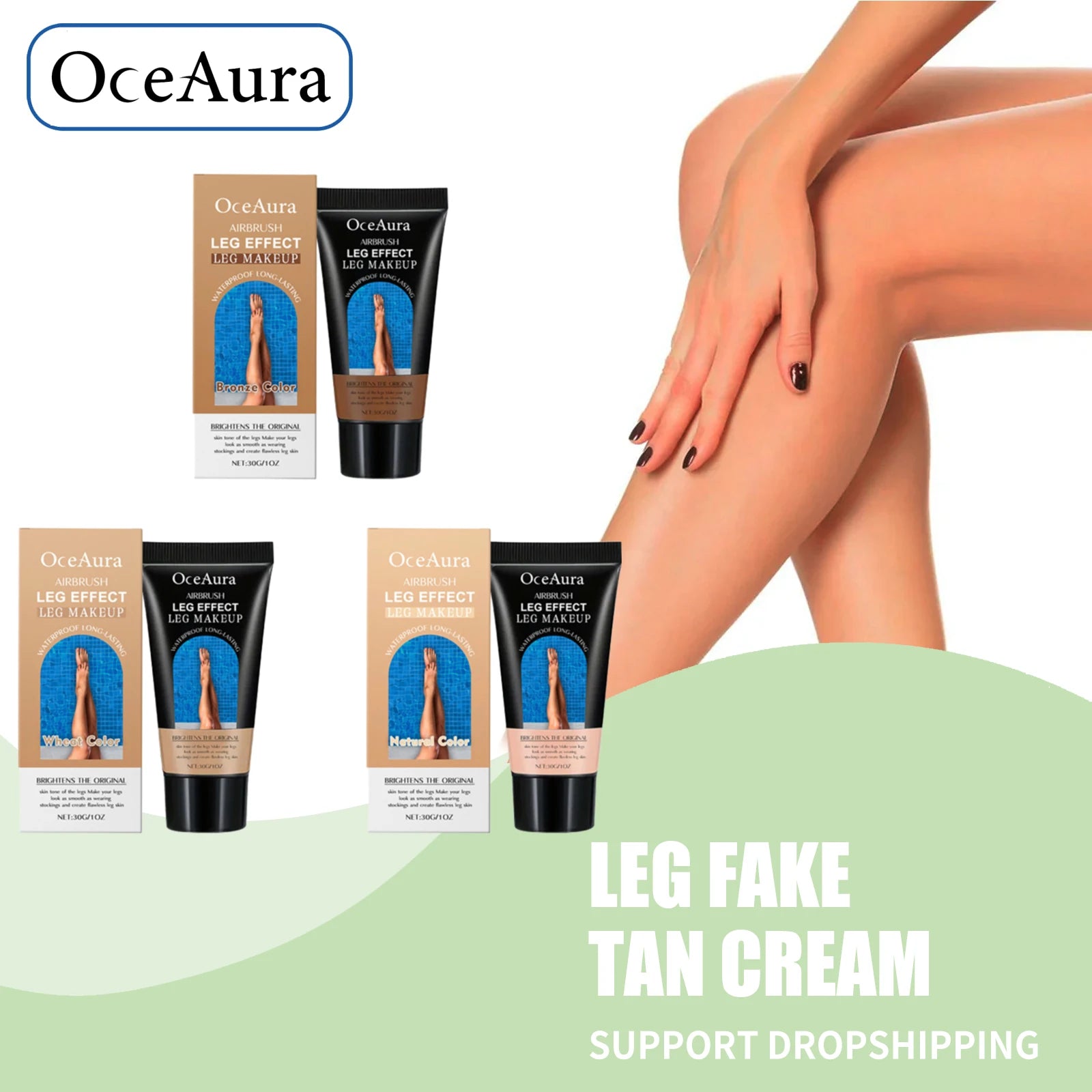 Waterproof Leg Makeup Concealer for Scars and Varicose Veins - 1