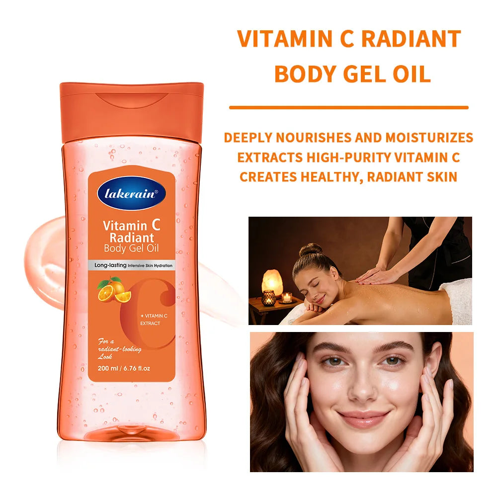 Radiant Nourishing Body Gel Oil for Deep Hydration and Glowing Skin - 1