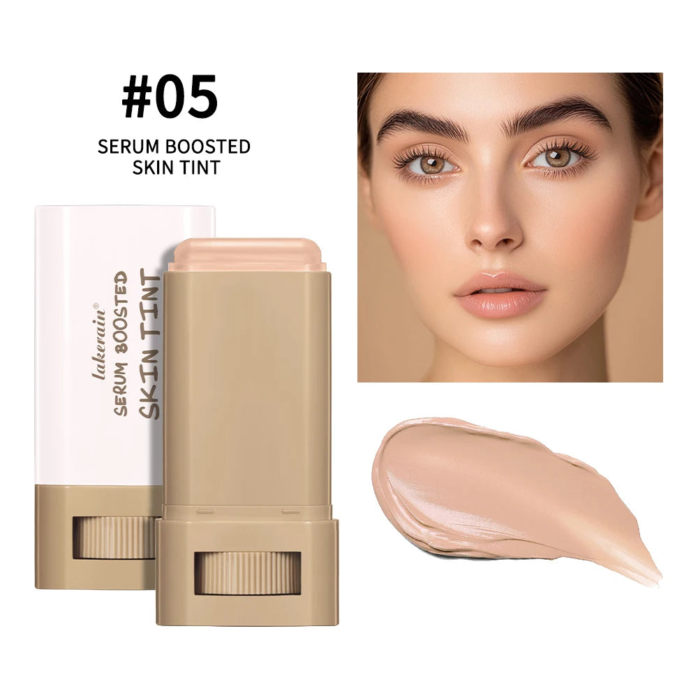 Serum Boosted Skin Tint Foundation Stick for Radiant Hydrating Coverage - 26