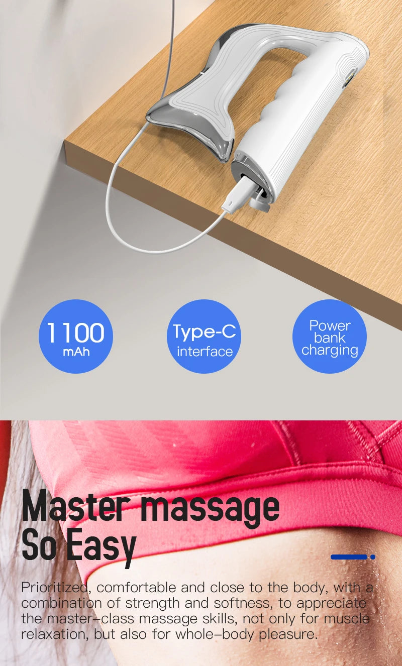 Electric Fascia Knife for Deep Tissue Muscle Recovery and Pain Relief - 15