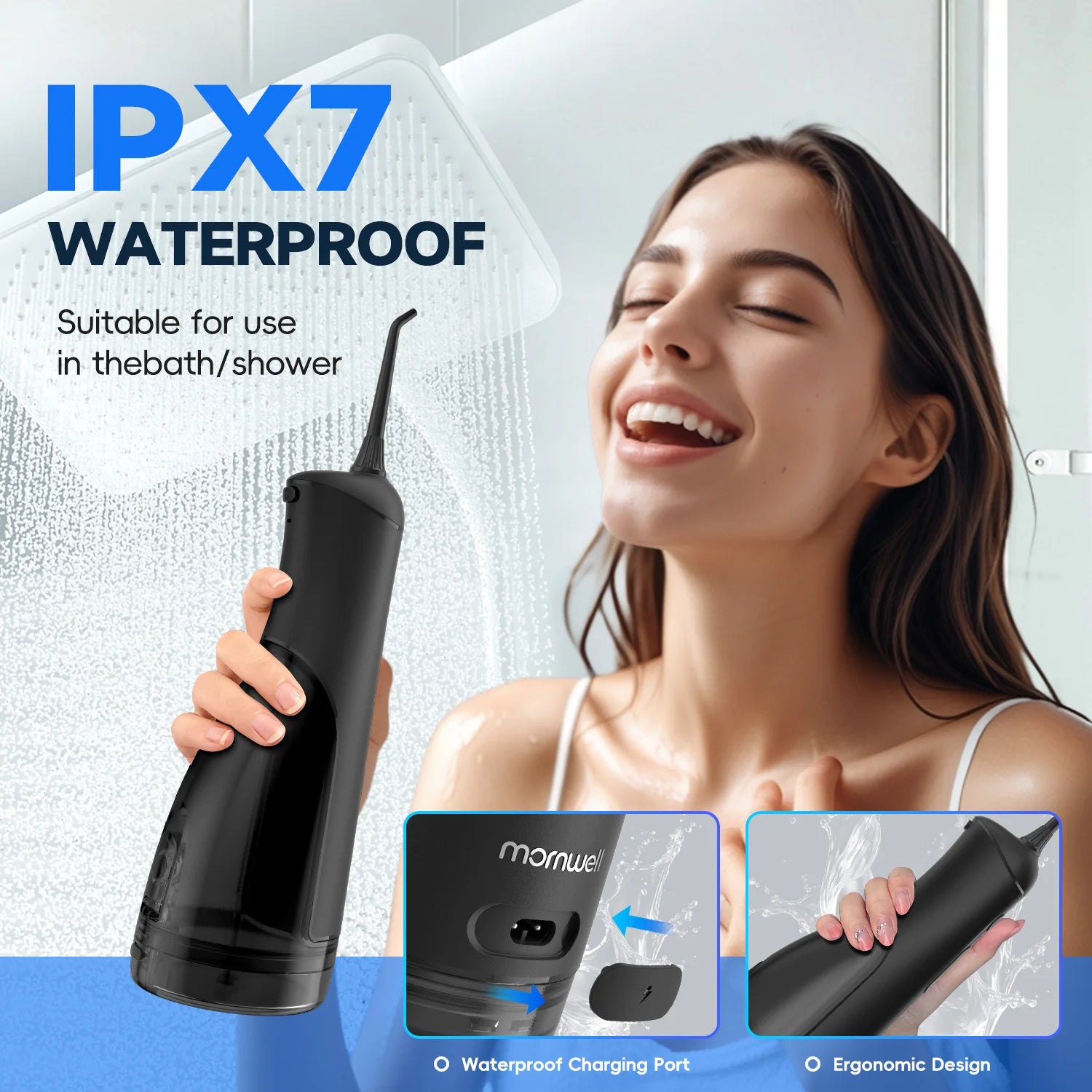 Portable Cordless Water Flosser for Deep Cleaning and Gum Health - 5