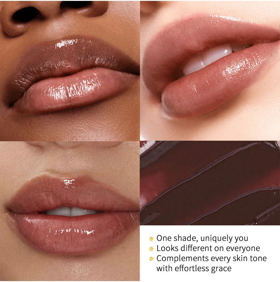 Long-Lasting Moisturizing Lipstick and Natural Lip Plumping Balm - 12