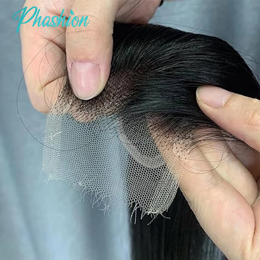 HD Lace Straight Hair Closure for Natural Parting