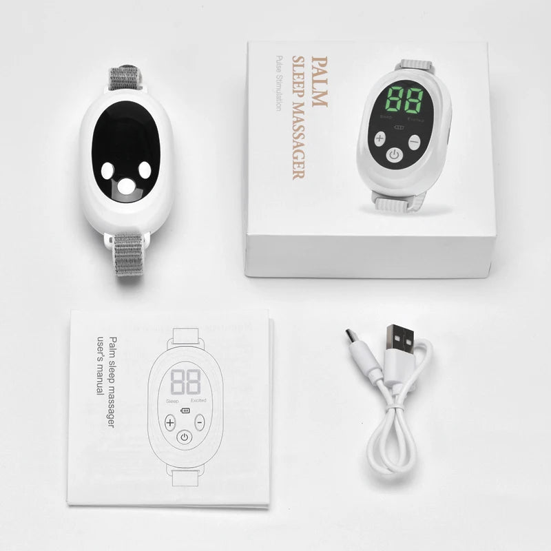 Microcurrent Handheld Sleep Aid Device for Stress and Anxiety Relief