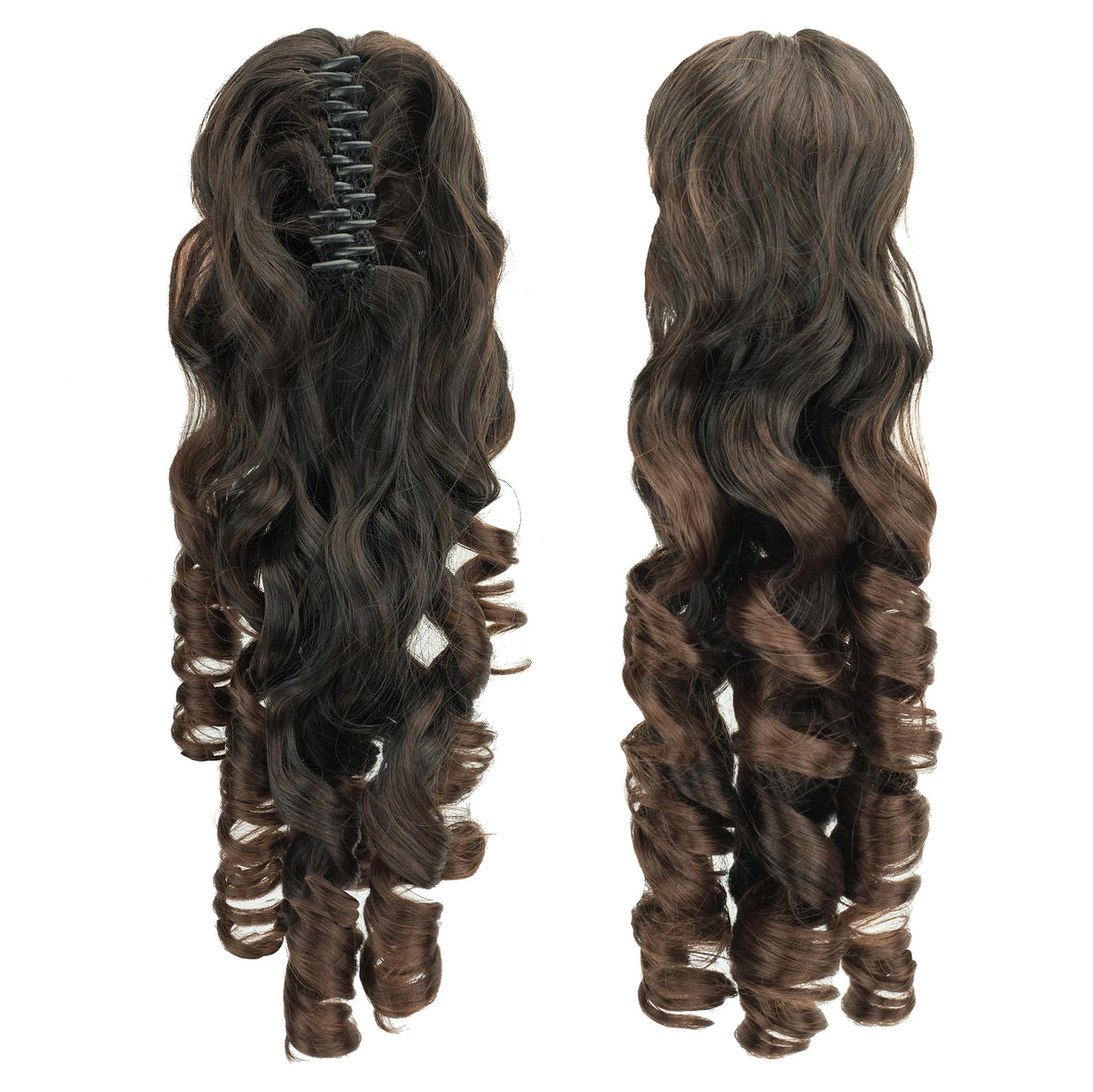 Long Curly Claw Clip Ponytail Hair Extension