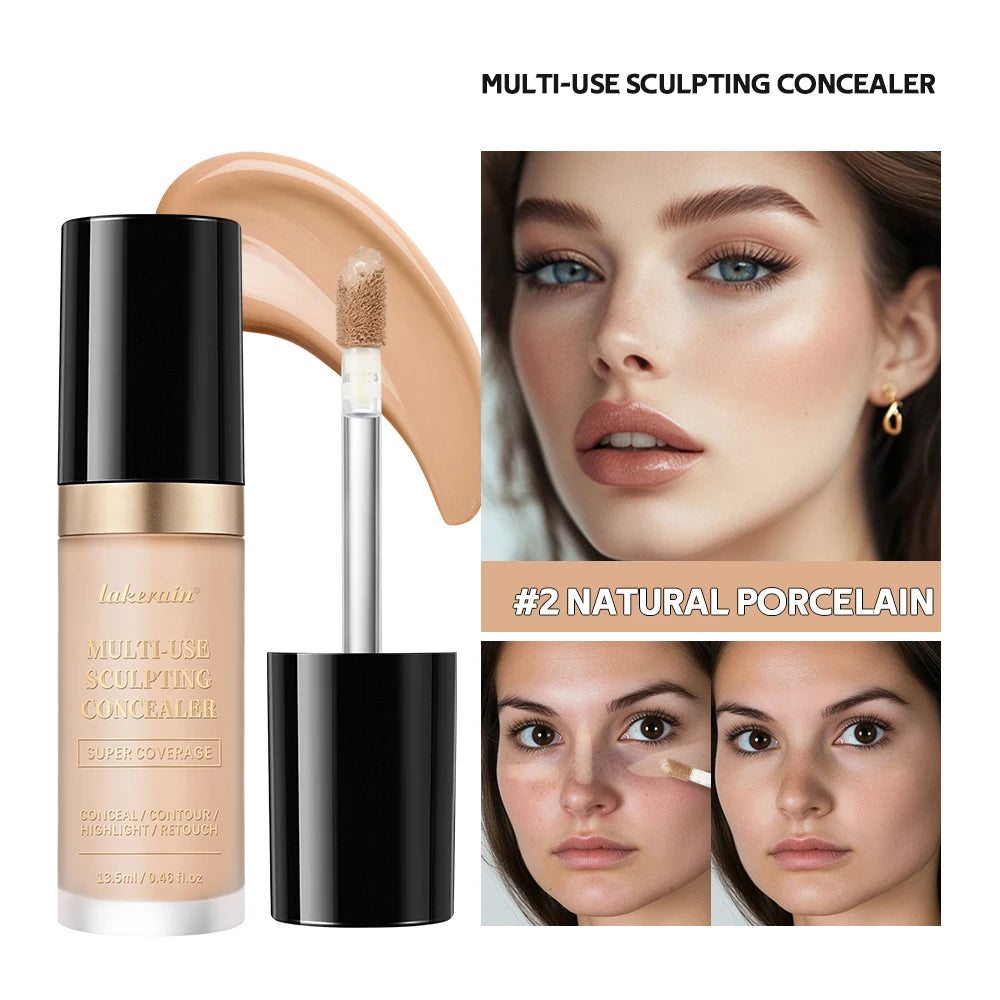 Multi-Use Sculpting Concealer for Full Face Coverage and Contouring