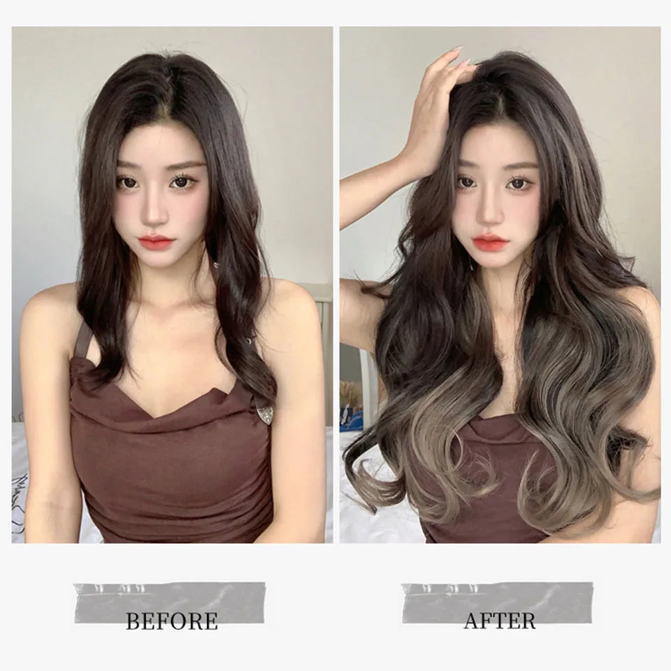 Wavy Clip-In Hair Extensions for Voluminous Styles