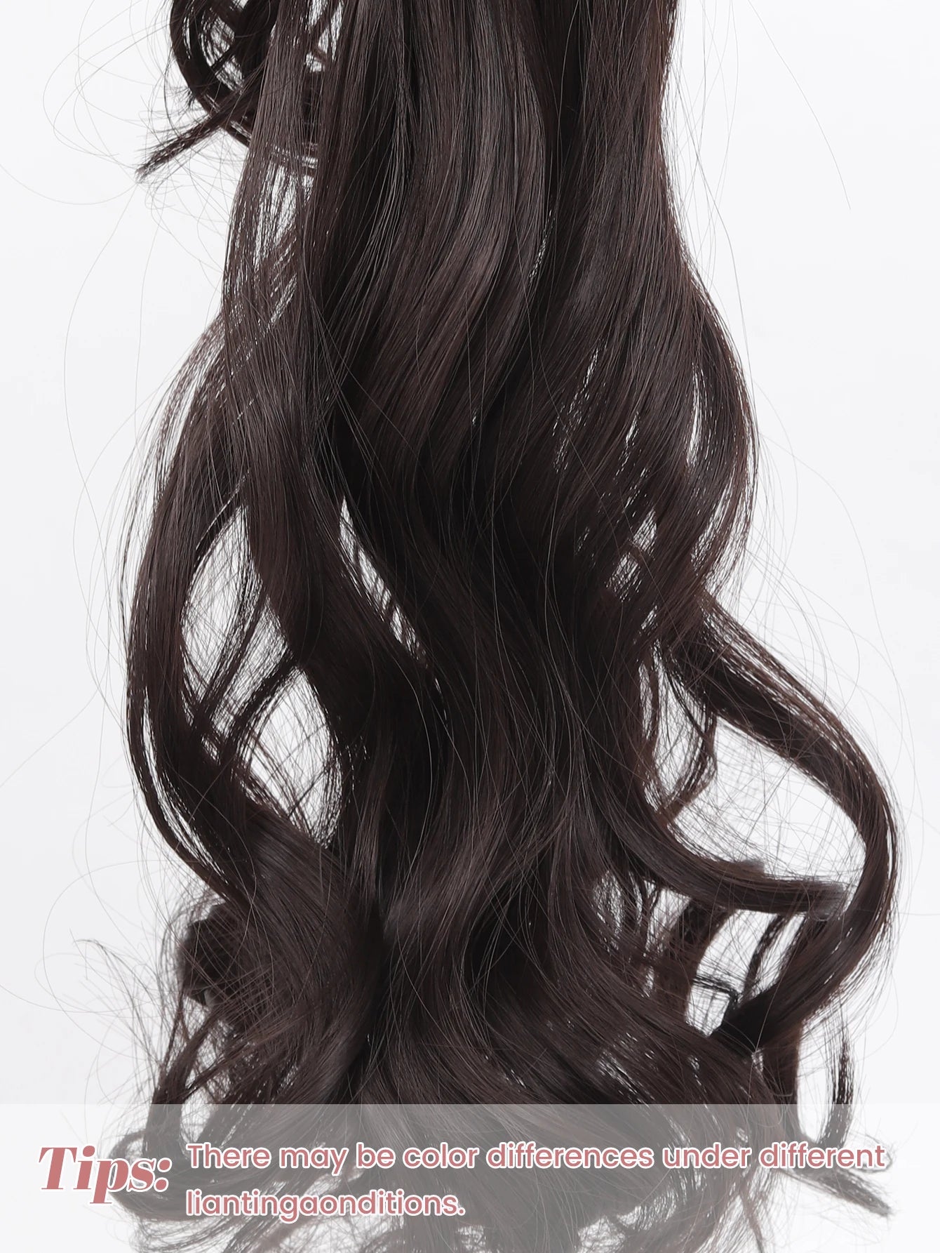 16-Inch Curly Claw Clip Ponytail Hair Extension - 9