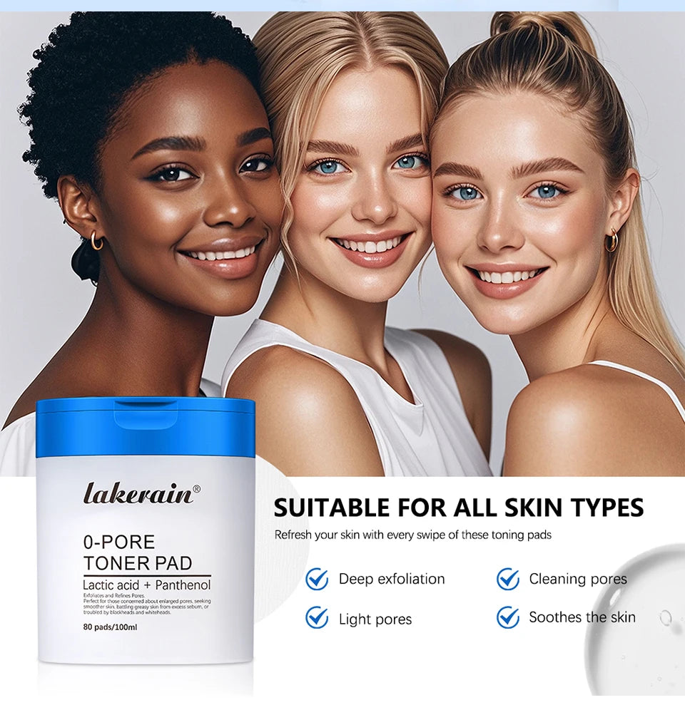 Pore Refining Toner Pad and Peptide Facial Serum Set for Glowing Skin - 9