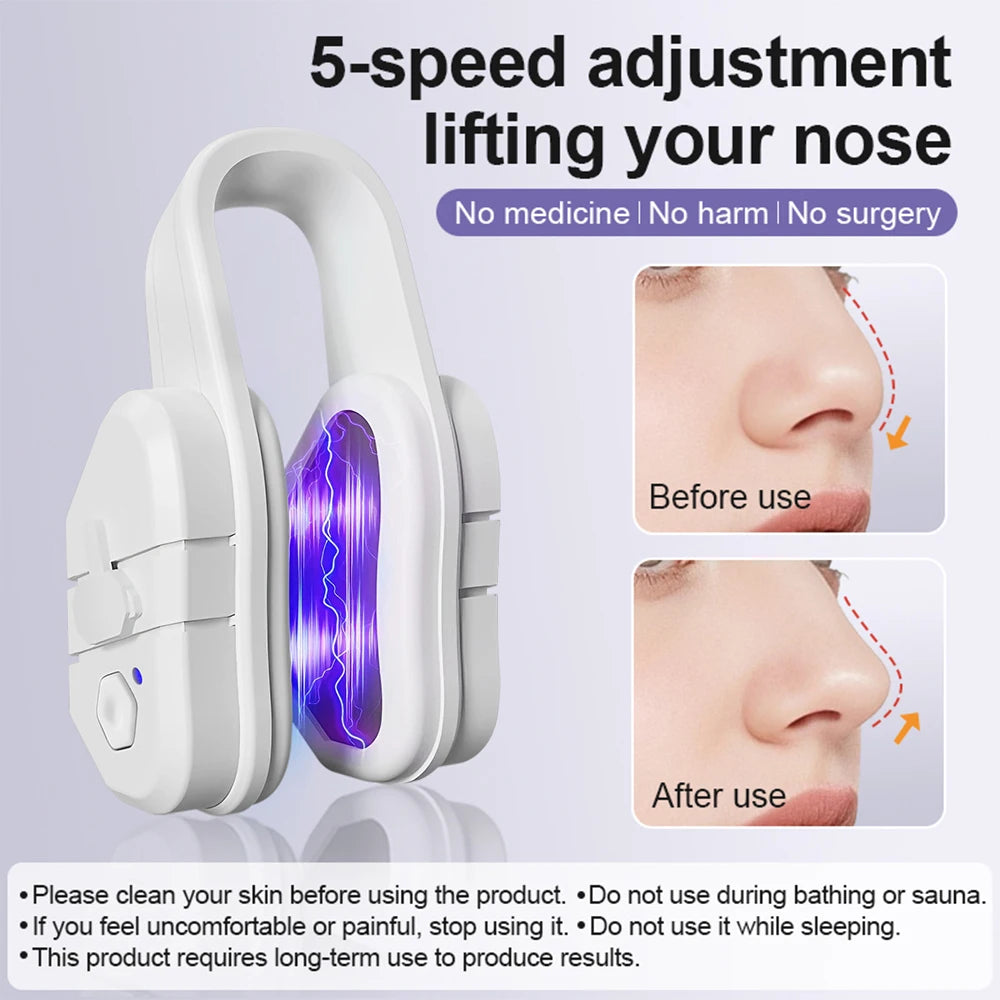 EMS Nose Lifting and Sculpting Beauty Massager Clip