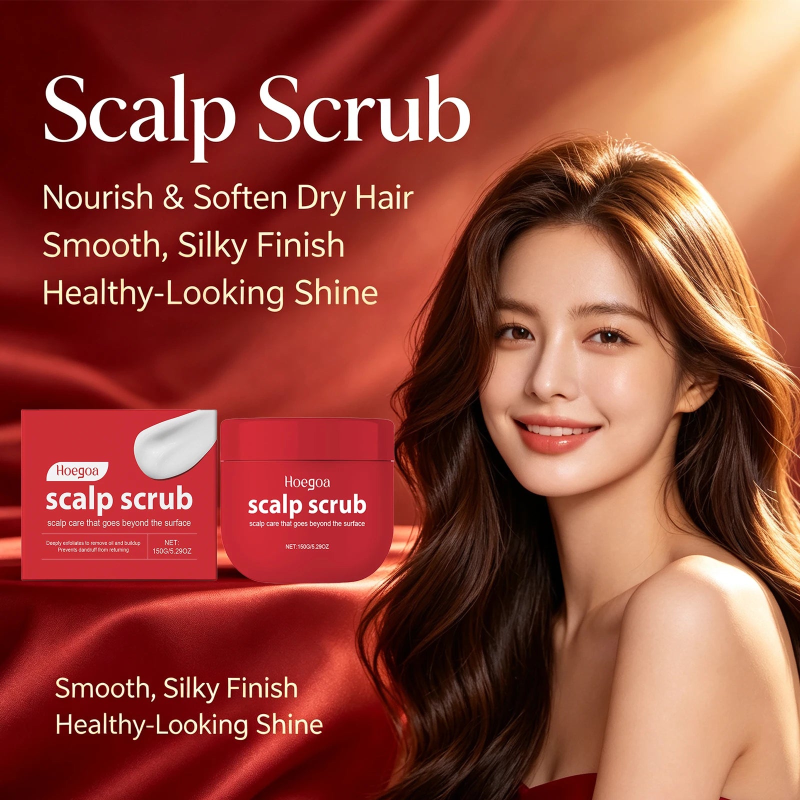 Deep Cleansing Scalp Exfoliator for Dandruff Relief and Oil Control - 6