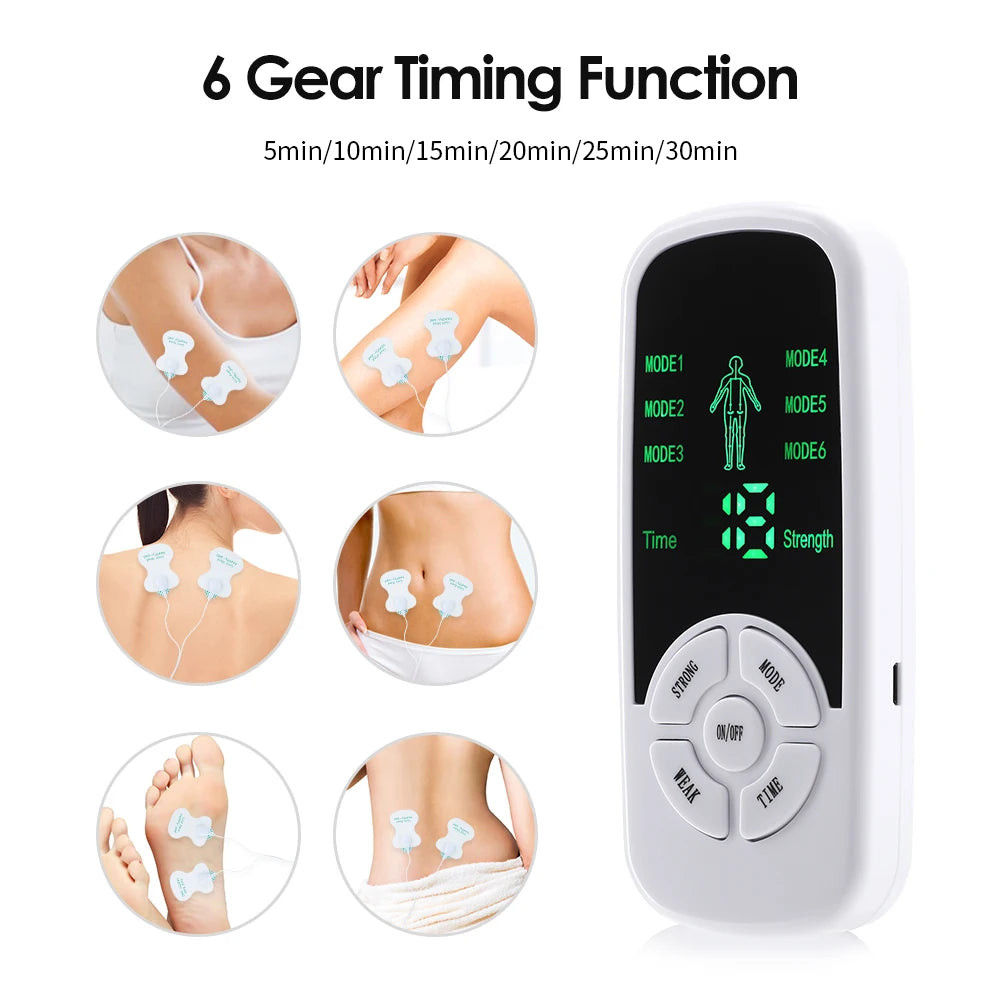 Portable Electric Neck and Body Muscle Massager for Pain Relief
