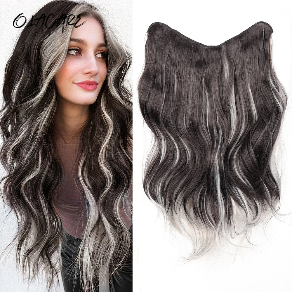 Wavy Clip-In Hair Extensions for Voluminous Curls