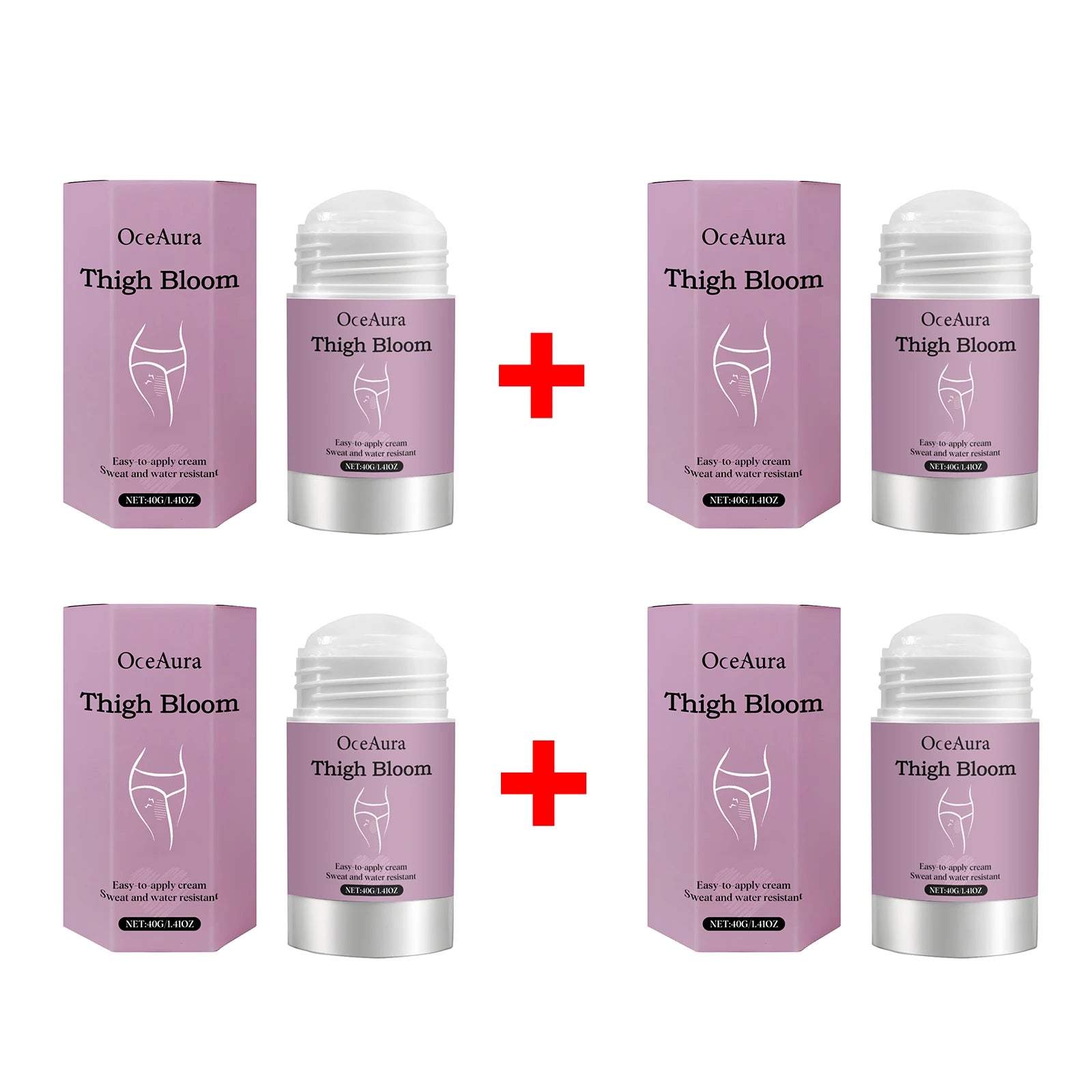 Anti-Chafe Thigh Balm Stick for Skin Protection and Friction Relief - 16