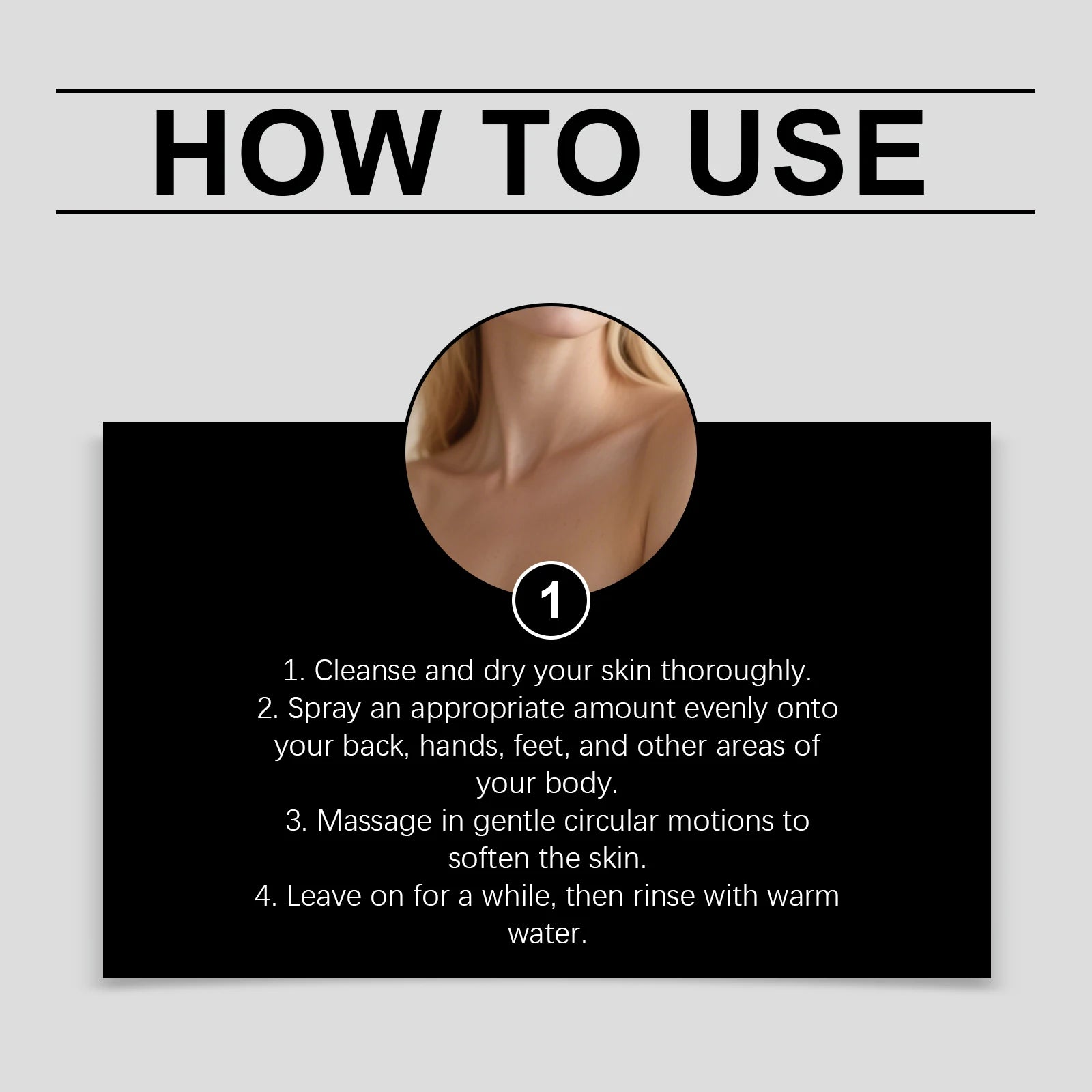 Exfoliating Body and Foot Peeling Spray for Smoother Brighter Skin - 13