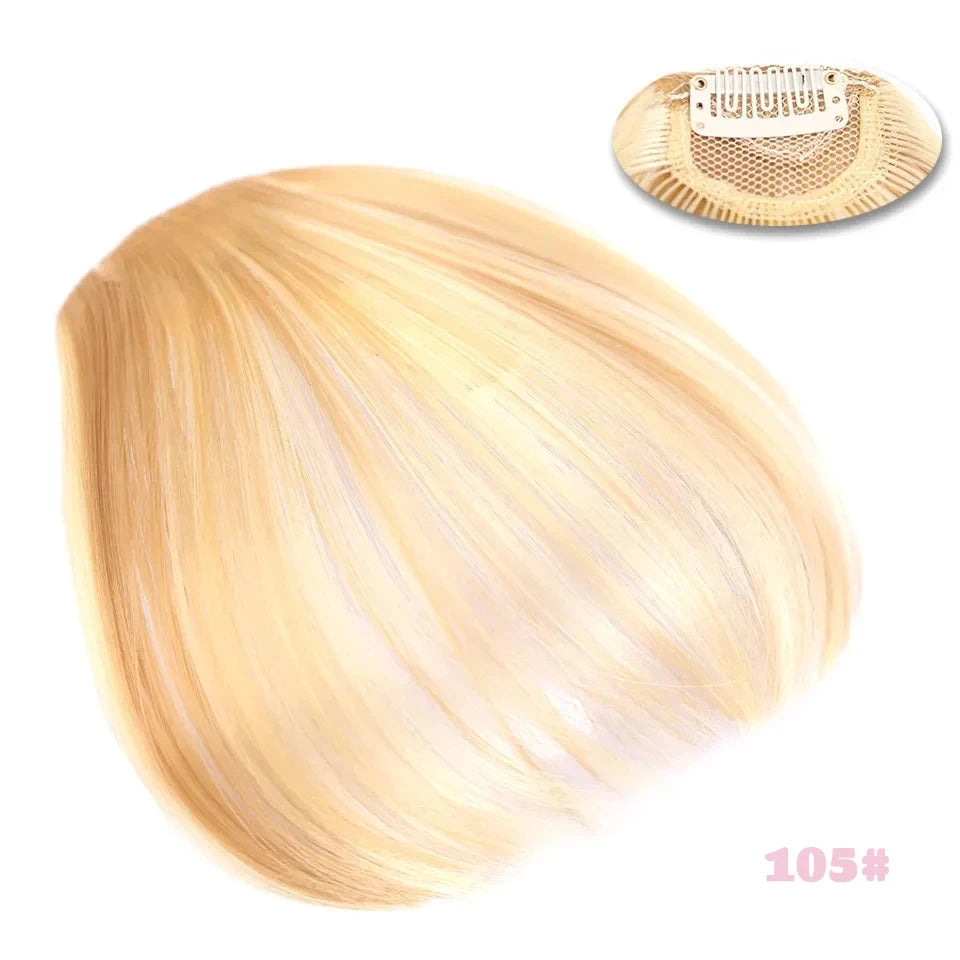 Clip In Air Bangs for Natural Hair Volumizing and Face Framing