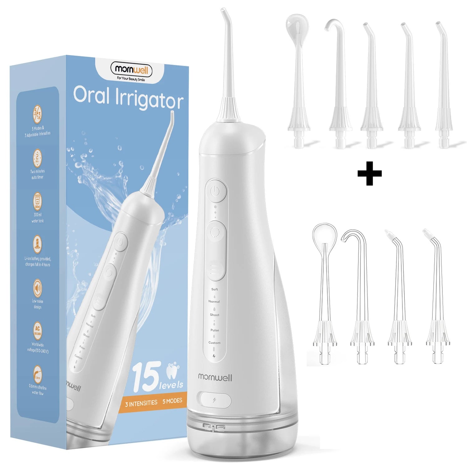 Portable Cordless Water Flosser for Deep Cleaning and Gum Health - 21