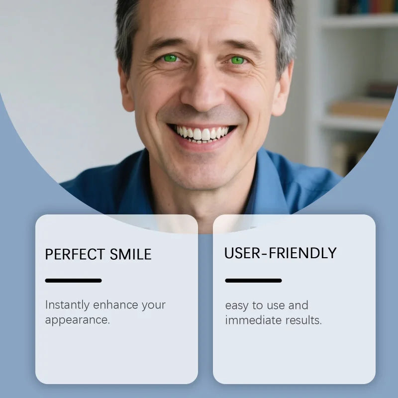 Temporary Cosmetic Denture Kit for Missing Teeth and Smile Restoration - 3