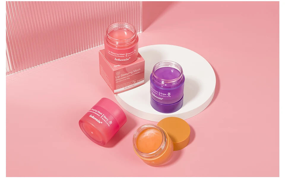 Hydrating Lip Repair Balm and Overnight Recovery Sleeping Mask Set - 17