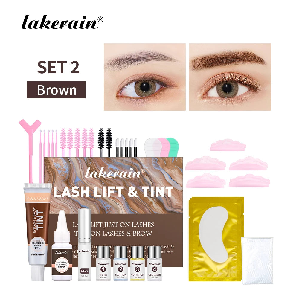 Professional Brow Lamination and Tinting Kit for Perfect Eyebrows - 28