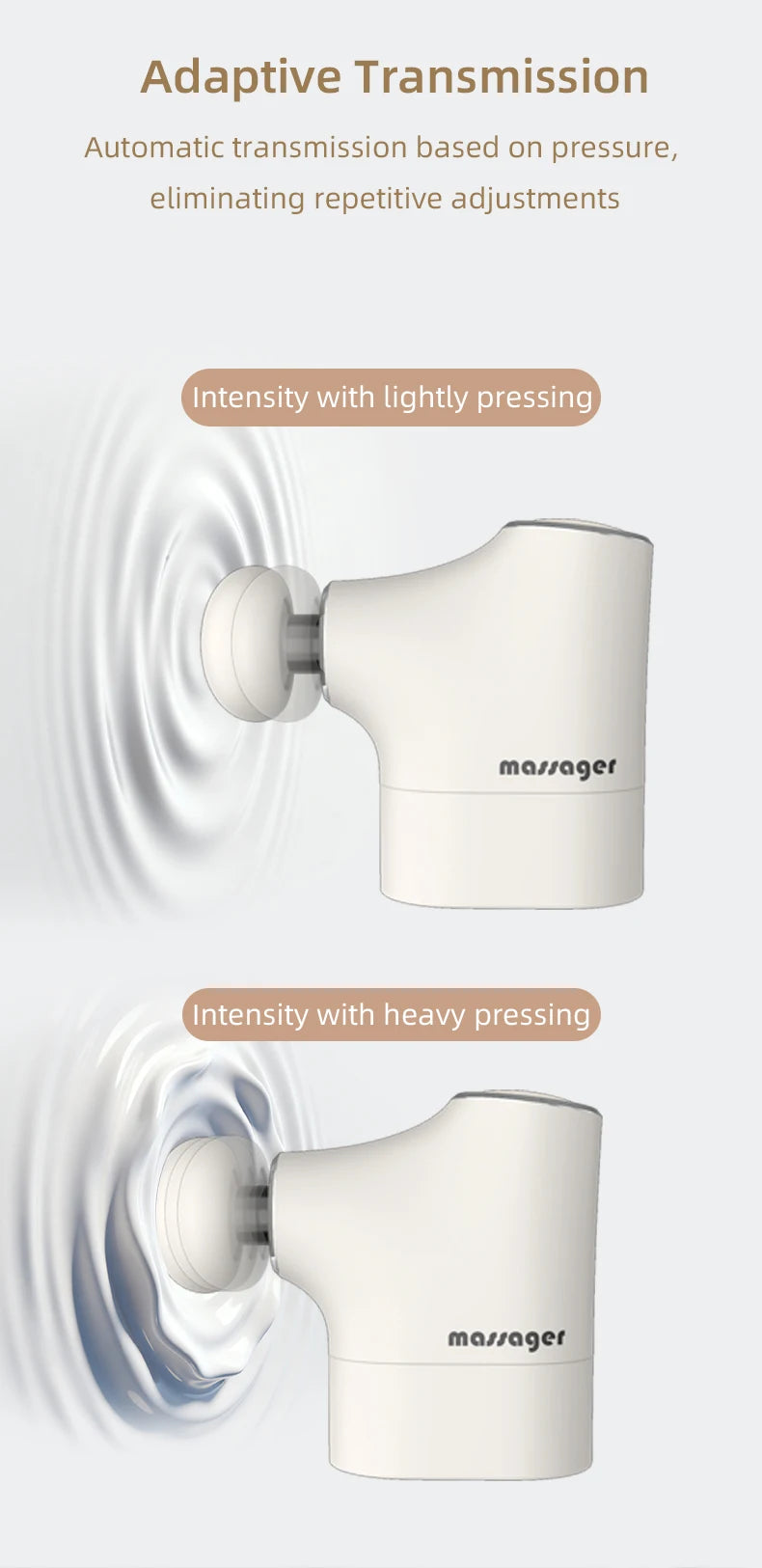 Portable Mini Percussion Massage Gun for Full Body Muscle Recovery - 10